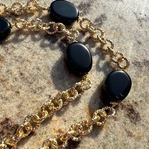 Necklace with semiprecious stones necklace